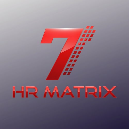 AI Design for my logo name is 7 hr matrix ,"7 hr matrix" BE PROFASANAL