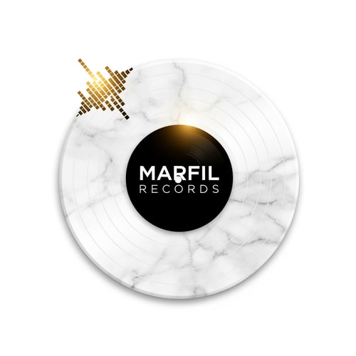 AI Design for please, could you create a logo for a house music label named "Marfil Records"