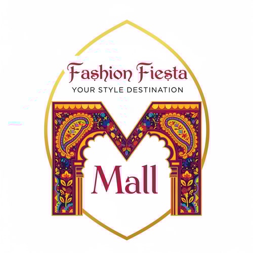 AI Design for design a logo for a clothing mall and make it look more indian