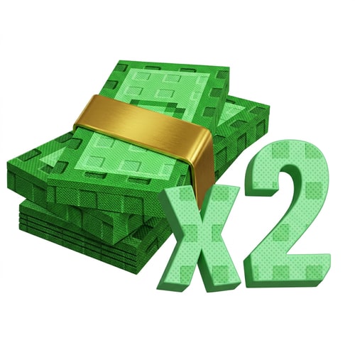 AI Design for make this 2x cash in the style of this 2x cash: