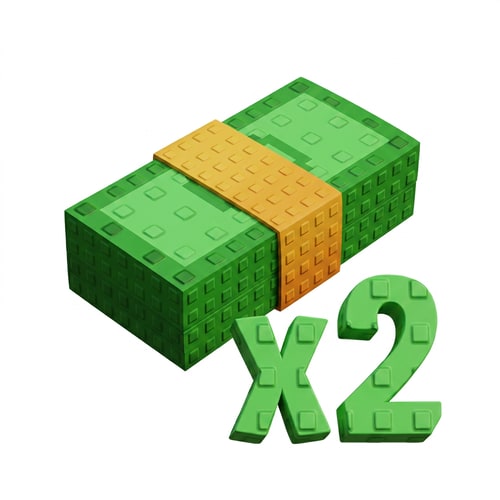 AI Design for make this 2x cash in the style of this 2x cash: