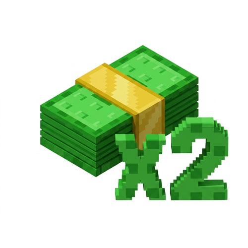 AI Design for make this 2x cash in the style of this 2x cash: