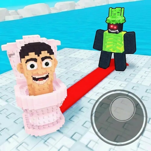 AI Design for replace the brown guy at the end with this green and black guy and remove his sword also remove the "??" and "!!"