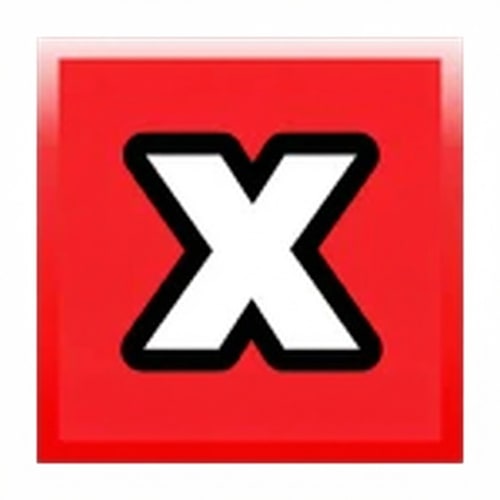 AI Design for make the black outline slightly less prominent , DO NOT CHANGE ANYTHING ELSE ONLY TOUCH THE BLACK OUTLINE OUTSIDE OF THE X BUTTON, NOT ON THE INSIDE MAKE THE BG WHITE