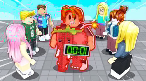 AI Design for replace the bomb with this strawberry elephant but make the strawberry elephant the shape of the bomb DO NOT REPLACE THE HUMAN ONLY THE BOMB