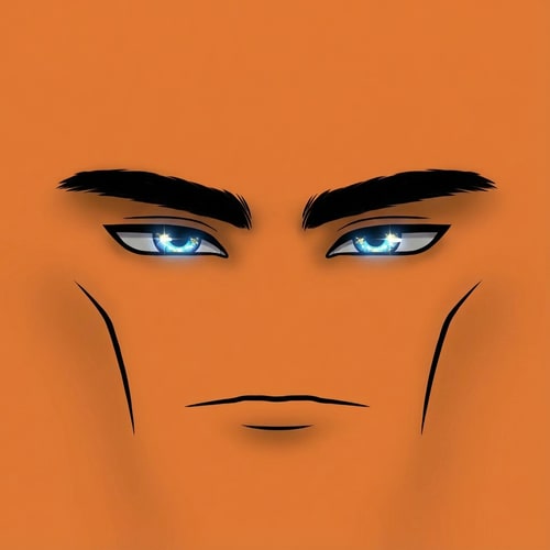 AI Design for make the background orange and change ABSOLUTELY NOTHING ELSE