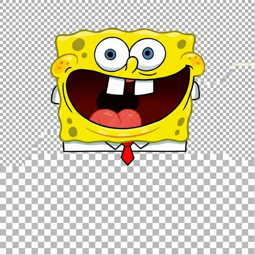 AI Design for remove spongebobs arms legs pants