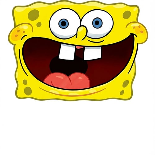 AI Design for remove spongebobs arms legs pants