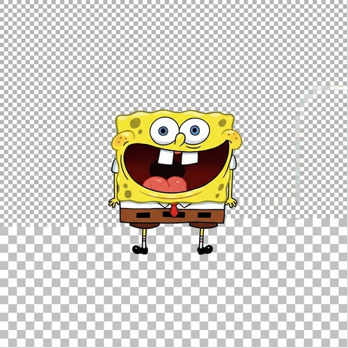 AI Design for remove patrick and center spongebob