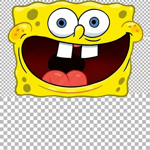 AI Design for remove spongebobs arms legs pants