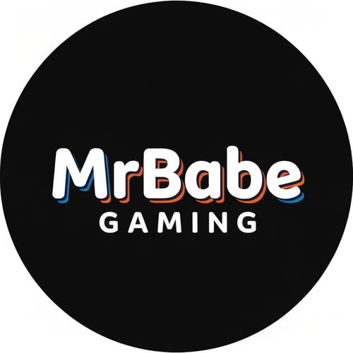 AI Design for Design a creative and memorable logo for a gaming YouTube channel named "MrBabe Gaming".

Style:
Clean, minimal, and slightly playful. The logo should feel unique and stand out without using neon colors or gradients.

Typography:
Use a custom, bold, playful font with smooth curves. The text should feel friendly but confident. Slight character in letters is important (not plain fonts).

Color:
Use solid colors only (no gradients, no neon). Prefer a strong contrast like black & white with one accent color (like orange, red, or blue).

Concept:
Focus mainly on typography. Add a subtle creative twist to the name "MrBabe" so it looks like a brand, not just text.
You can slightly modify one letter (like B or M) to create a unique identity.

Depth:
Add a slight 3D or raised effect (like soft shadow or layered look) so the logo feels like it is popping out.

Icon (optional):
You may include a very minimal gaming element (like a small controller shape or button), but keep it subtle and not distracting.

Composition:
Centered, balanced, and suitable for a circular profile picture. The logo should be clearly visible even at small sizes.

Overall Feel:
Fun, modern, and memorable — not aggressive, not childish, but playful and clean.

High quality, sharp edges, professional logo design.