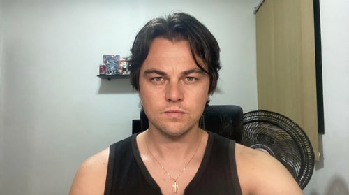 AI Design for Take the face from the first image and place it on the face in the second image.