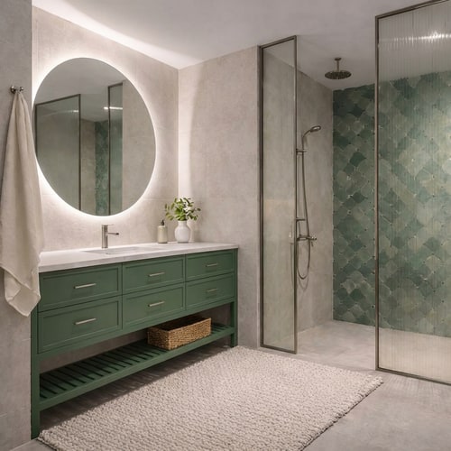 AI Design for REPLCE THE MIRROR TO A ROUND ONE