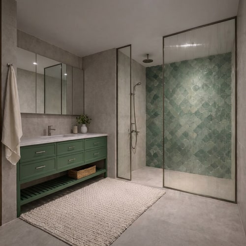 AI Design for DELETE THE BACK LIGHT BIHIND THE MIRROR