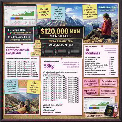 AI Design for este es el diseño que vas a tomar de base y lo vas a complementar con los demas elelemntos de las imagenes que te voy a mandar para que hagas un vision board que se aline a todo, las medidas son 120cm de ancho por 70cm de altura