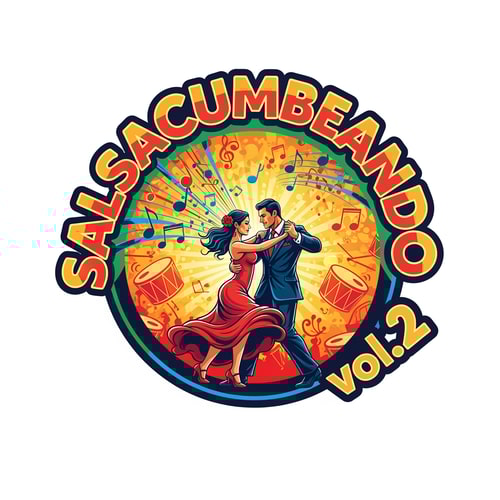 AI Design for HAZ UN LOGO MUY PADRE QUE DIGA: Salsacumbeando vol.2