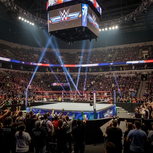 AI Design for haz un fondo de lucha libre