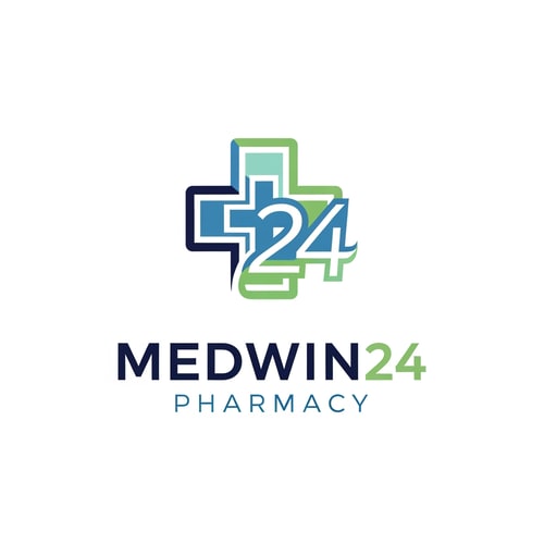 AI Design for medwin24 pharmacy logo a unique style