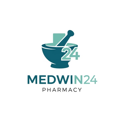 AI Design for medwin24 pharmacy logo a unique style