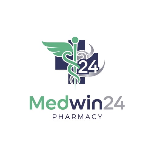 AI Design for medwin24 pharmacy logo a unique style