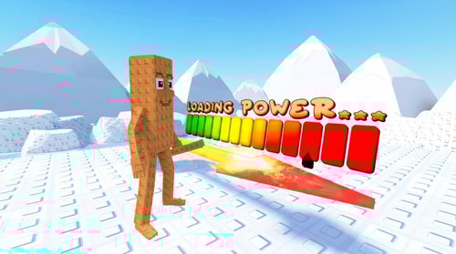 AI Design for replace the character in this photo with this one, ensure the new character is positioned and facing the exact same way as the original character is, also, make the floor white, ensure the texture of the floor remains the same even though the color changes. REMOVE THE TEXT IN THE TOP RIGHT