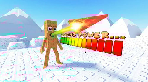 AI Design for replace the character in this photo with this one, ensure the new character is positioned and facing the exact same way as the original character is, also, make the floor white, ensure the texture of the floor remains the same even though the color changes. REMOVE THE TEXT IN THE TOP RIGHT