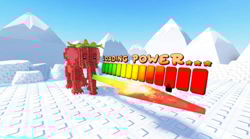 AI Design for replace the character in this photo with this one, ensure the new character is positioned and facing the exact same way as the original character is, also, make the floor white, ensure the texture of the floor remains the same even though the color changes. REMOVE THE TEXT IN THE TOP RIGHT