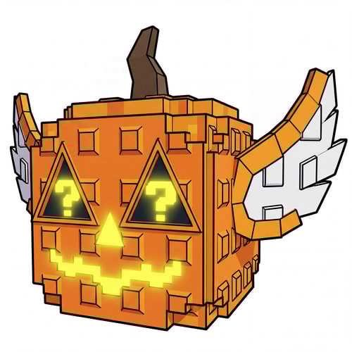 AI Design for add a black outline to this lucky block DO NOT CHANGE ANYTHING ELSE the black outline should look like this.