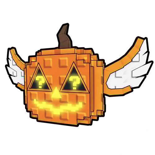 AI Design for add a black outline to this lucky block DO NOT CHANGE ANYTHING ELSE the black outline should look like this.