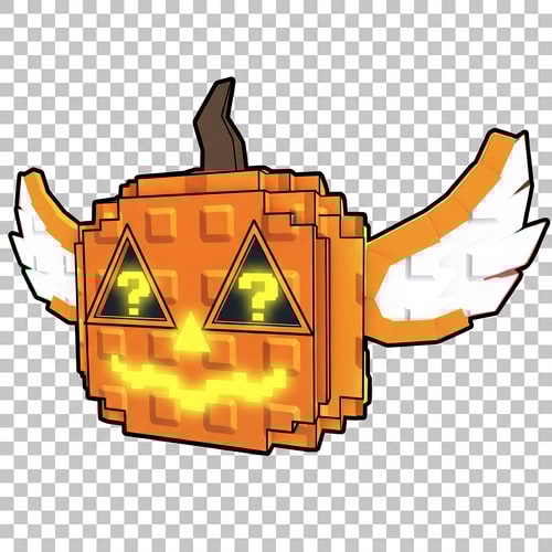 AI Design for add a black outline to this lucky block DO NOT CHANGE ANYTHING ELSE the black outline should look like this.