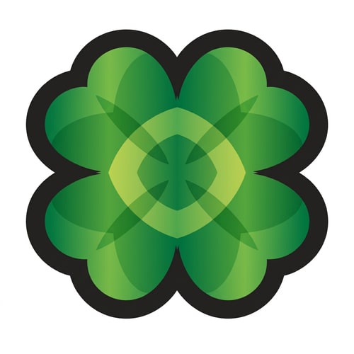AI Design for make this clover green DO NOT CHANGE ANYTHING ELSE BESIDES ITS COLOR