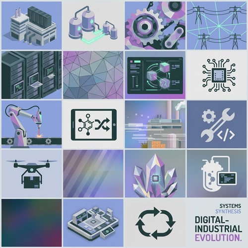 AI Design for an image resembles this but with the styles in. the demo preset

The attached image represents the overall artistic style and aesthetic. Use it as a reference for visual consistency and design language. Do not replicate these images directly, but capture the general artistic direction and style.

General color scheme includes: #8ca0dc, #dcdbdb, #a86fce, #1d3a38, #80ffc8