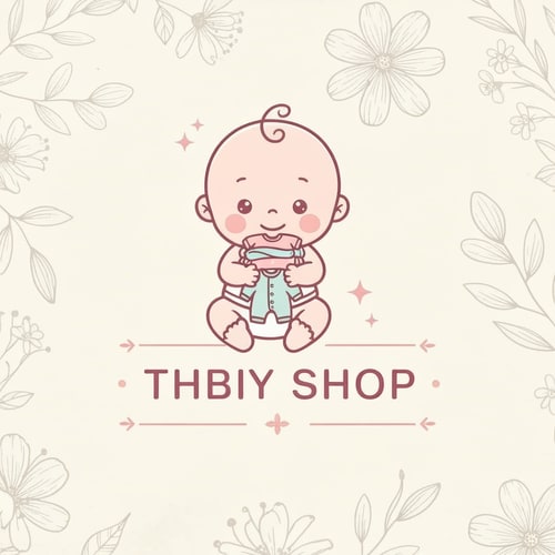AI Design for Create Logo for a Trift shop that sells baby Clothes