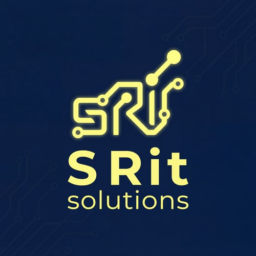 AI Design for logo for S R i t solutions