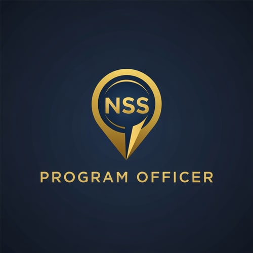 AI Design for Professional logo design. NSS Program officer