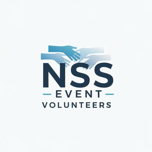 AI Design for Professional logo design. NSS Event of volunteers