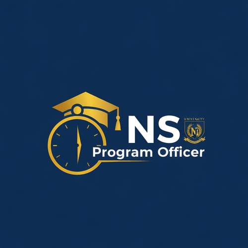 AI Design for Professional logo design. NSS Program officer