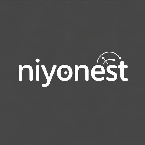 AI Design for create company name and logo for "niyonest" modern sketch style