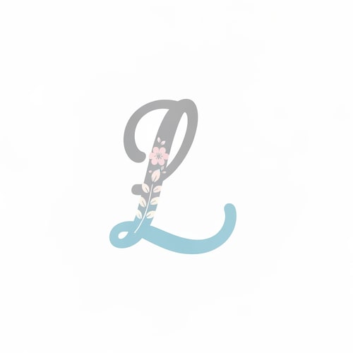 AI Design for make a logo for my brand letter L and make it pinteresty  design another make it simple but attractive