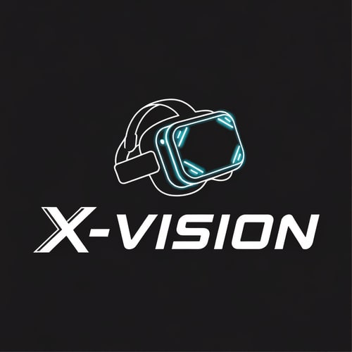 AI Design for i want to create a logo for X-vision. Its a company which offer a safe oppurtinity to try extreme sport via VR. The motto is extreme experience
