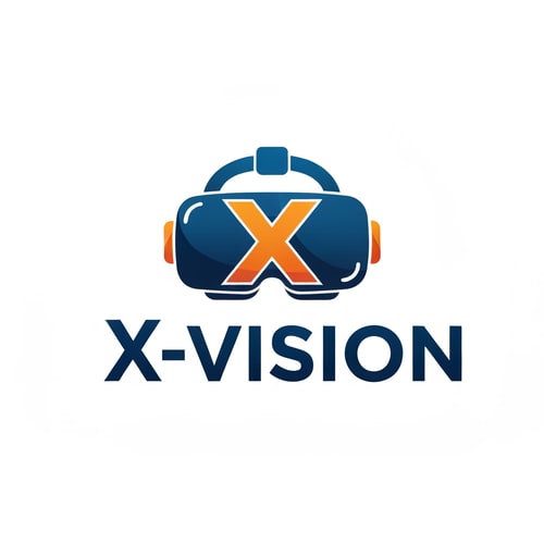 AI Design for i want to create a logo for X-vision. Its a company which offer a safe oppurtinity to try extreme sport via VR. The mott is extreme experience