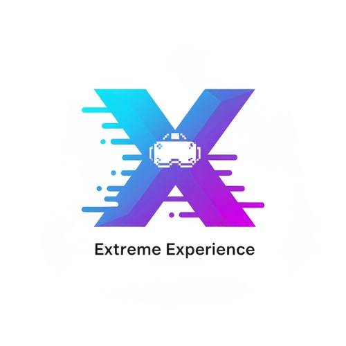 AI Design for i want to create a logo for X-vision. Its a company which offer a safe oppurtinity to try extreme sport via VR. The motto is extreme experience
