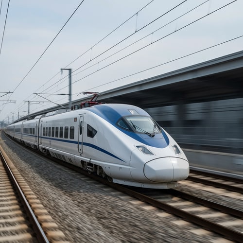 AI Design for RAILS&RAILWAYS THE WORLD OF HIGH SPEED TRAIN