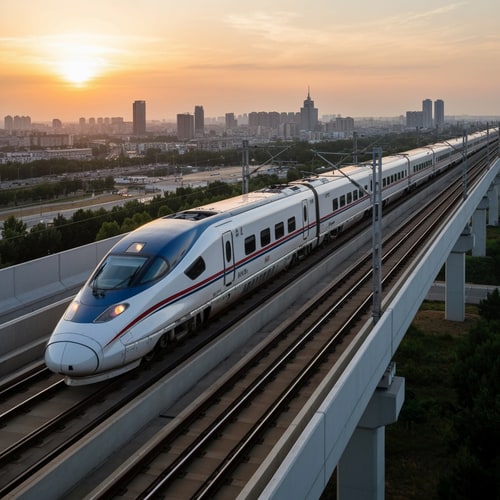 AI Design for RAILS&RAILWAYS THE WORLD OF HIGH SPEED TRAIN