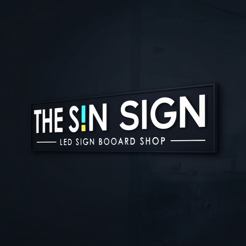 AI Design for Create a logo using name The Sign Studio for a LED sign board shop