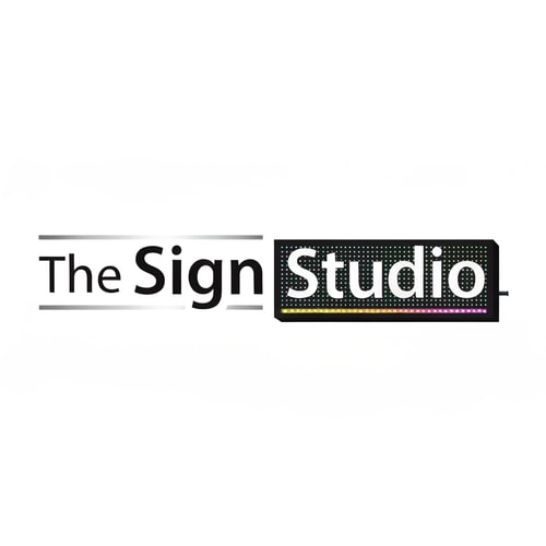 AI Design for Create a logo using name The Sign Studio for a LED sign board shop