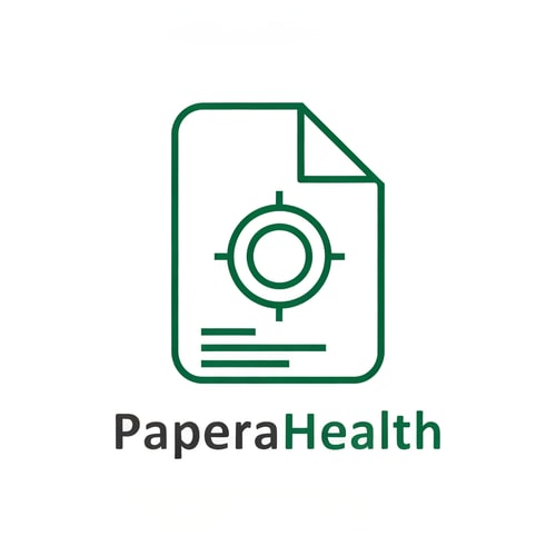 AI Design for PaperaHealth is an AI-driven smart archive that transforms unstructured medical documents, like PDFs and images, into structured data. It extracts key metrics, analyzes health trends over time, and provides personalized clinical insights via an LLM.
An abstract geometric monoline logo in emerald green. It interweaves a rounded document shape with an inner focus ring, symbolizing the precise AI scanning and structuring of medical data. The design is modern, clean, and trustworthy.