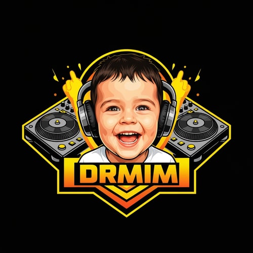AI Design for https://www.facebook.com/photo/?fbid=1550183643198941&set=d41d8cd9 the image of that kid wich is me can you make an animated dj logo no of the link i gave you