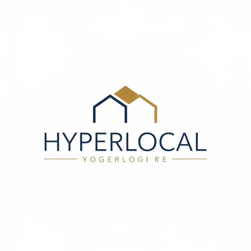 AI Design for HYPERLOCAL logo