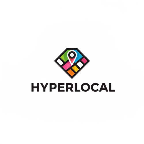 AI Design for HYPERLOCAL logo